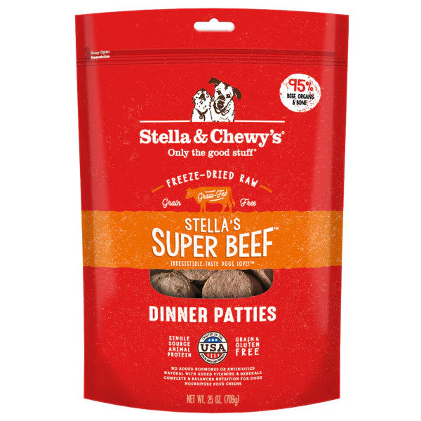Stella & Chewy's Stella's Super Beef Freeze-Dried Dinner Patties Dog Food - Image 4
