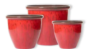 Sunshine Ceramica Running Glazed Planter - Image 4