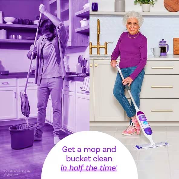 Swiffer® PowerMop Multi-Surface Kit for Floor Cleaning - Image 6