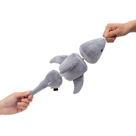 Tall Tails Jointed Shake Play Shark Dog Toy - Image 4