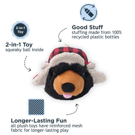 Tall Tails Penguin 2-in-1 Fetch Ball Dog Toy - Image 4