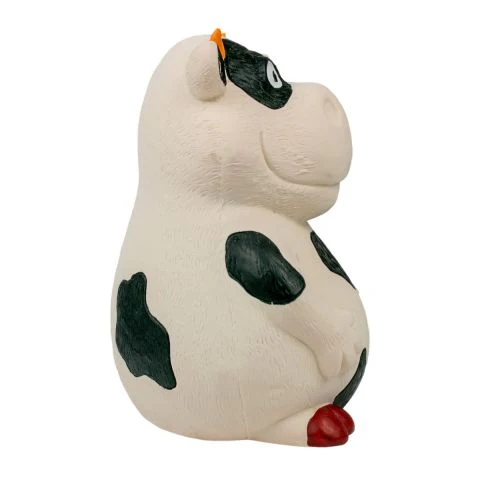 Territory Cow Latex Squeaker Dog Toy - Image 2