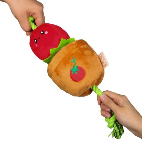 Territory Tomato Treat-and-Tug Dog Toy - Image 3