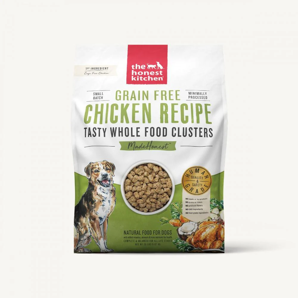 The Honest Kitchen Grain Free Chicken Recipe Whole Food Clusters Dry Dog Food - Image 3