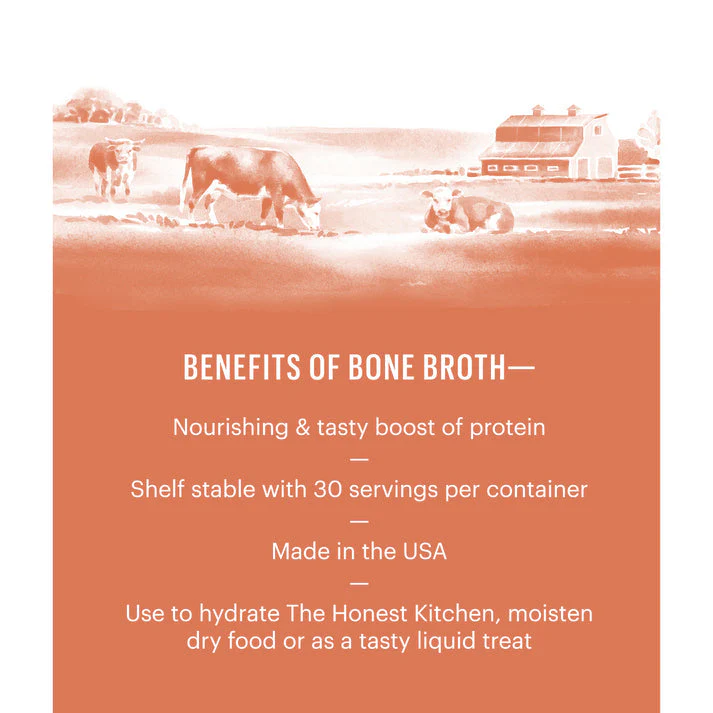 The Honest Kitchen Instant Bone Broth - Beef with Turmeric - Image 2