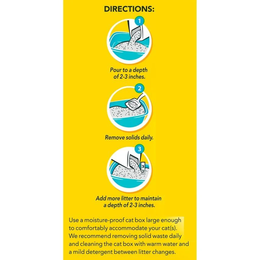 Tidy Cats Non Clumping Instant Action Immediate Odor Control Cat Litter - Image 4