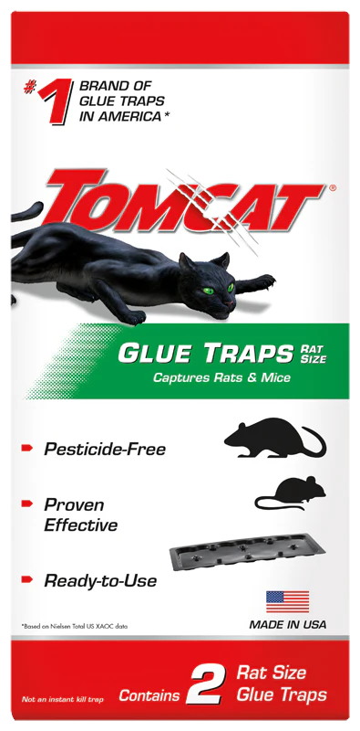 Tomcat® Glue Traps Rat Size