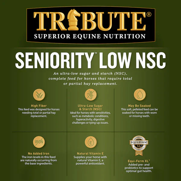 Tribute Seniority® Low NSC (10%) Horse Feed - Image 4