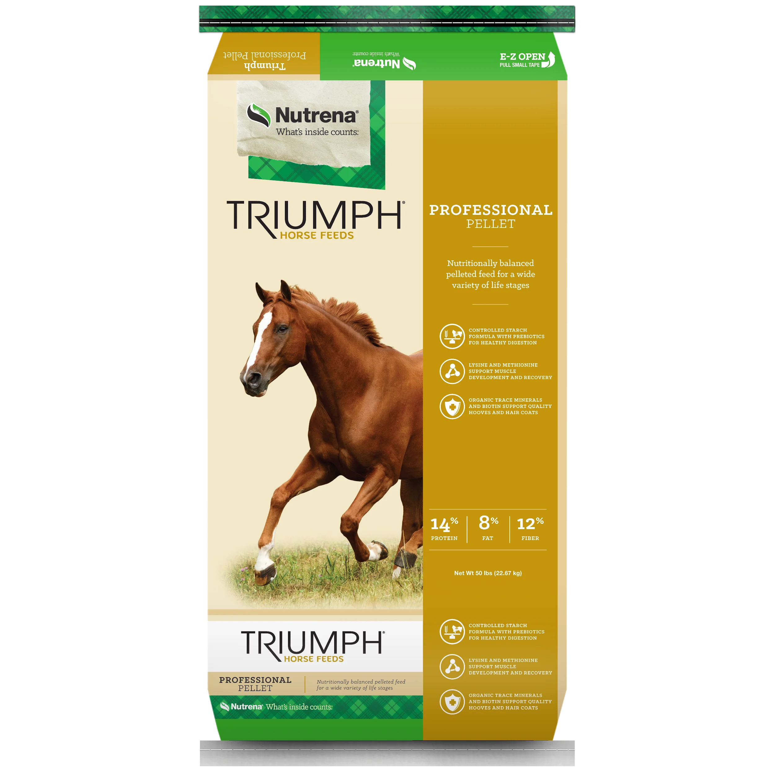 Nutrena® Triumph® Professional Horse Feed Pellet