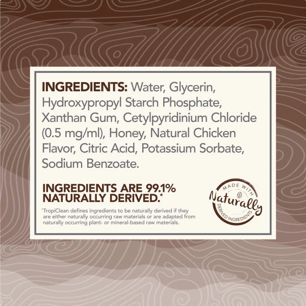 TropiClean Enticers Honey Marinated Chicken Flavor Teeth Cleaning Gel For Dogs - Image 3