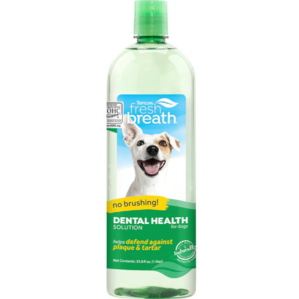 TropiClean Fresh Breath Dental Health Solution for Dogs - Image 2