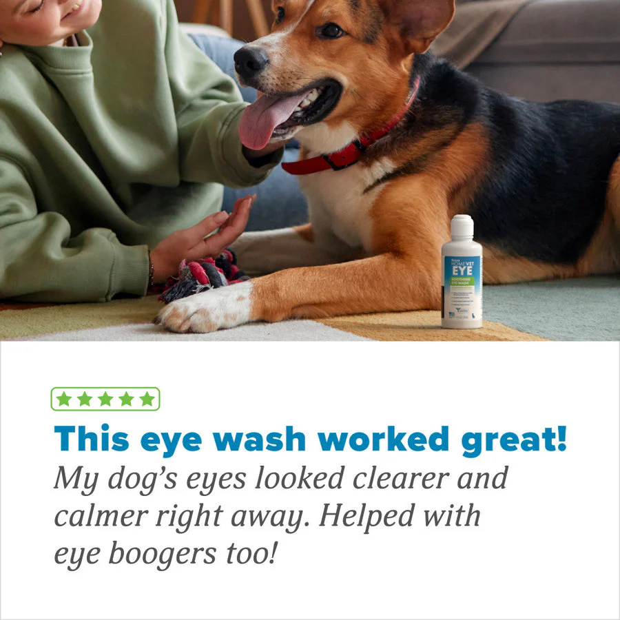 TropiClean HomeVet Soothing Eye Wash for Dogs & Cats - Image 7