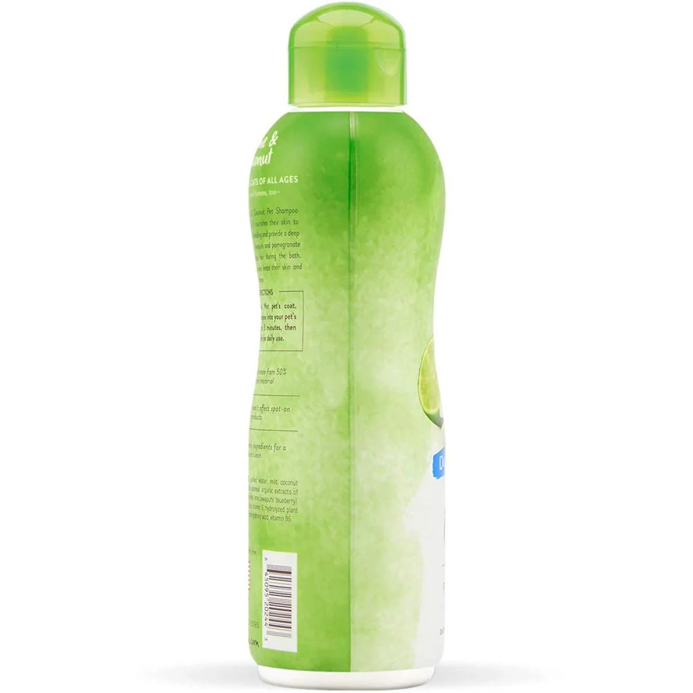 TropiClean Lime & Coconut Shed Control Shampoo for Pets - Image 2