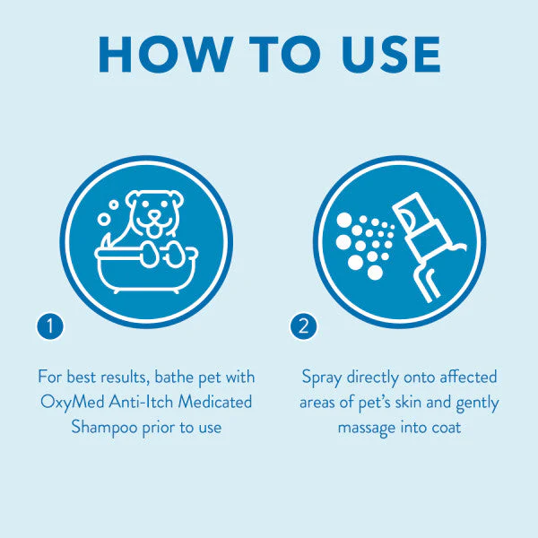 TropiClean OxyMed Medicated Anti itch Spray for Pets - Image 4