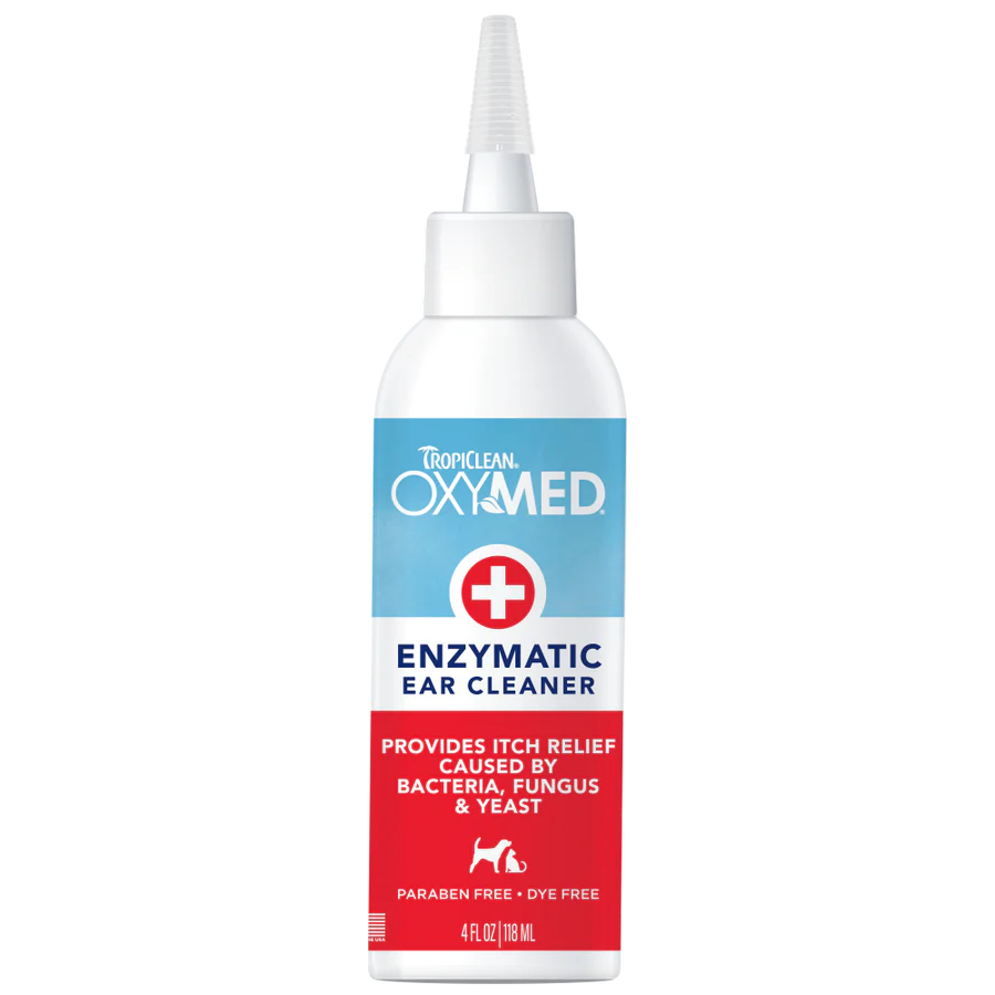 TropiClean OxyMed Enzymatic Ear Cleaner for Pets