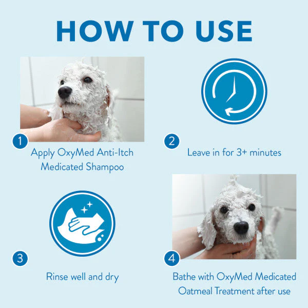 TropiClean OxyMed Medicated Anti-Itch Shampoo for Pets - Image 5