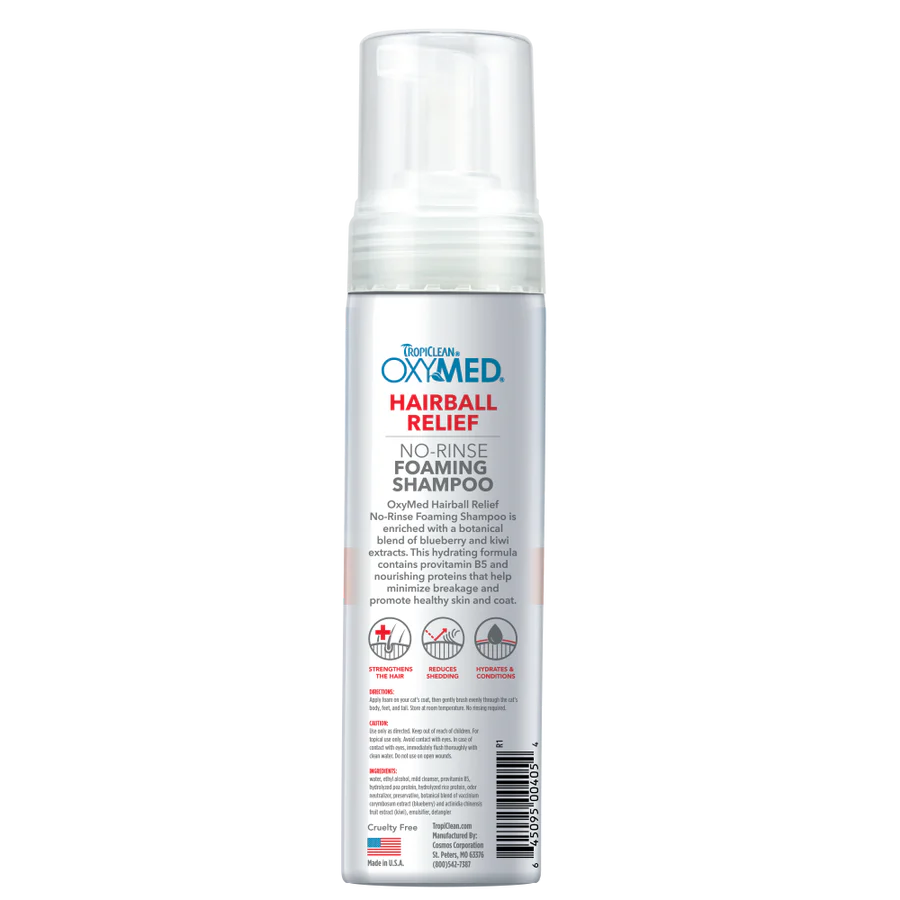 TropiClean OxyMed Waterless Dry Shampoo for Cats - Image 3