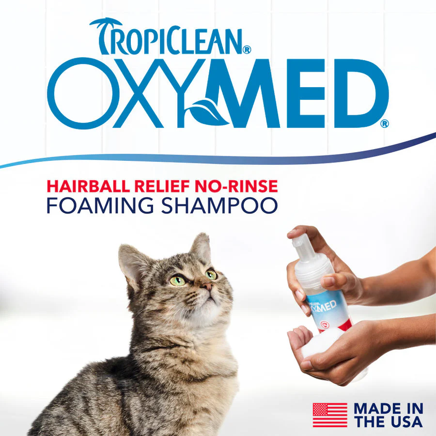 TropiClean OxyMed Waterless Dry Shampoo for Cats - Image 4