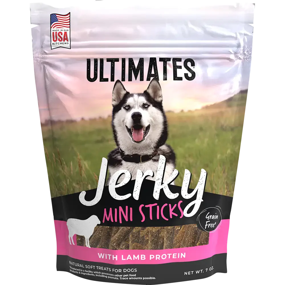 Ultimates Jerky Lamb Mini Sticks