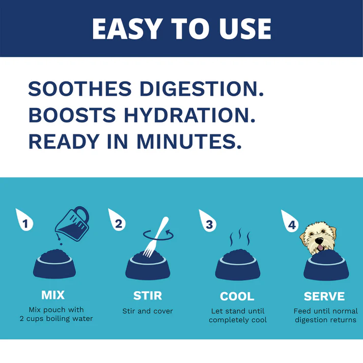 Under the Weather Hamburger, Rice, & Bone Broth Bland Diet For Dogs - Image 5