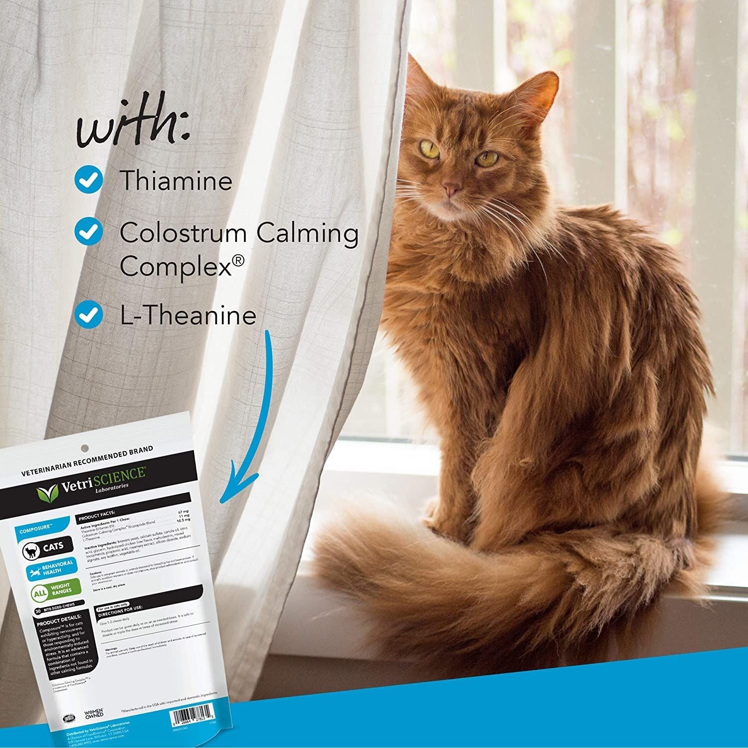 VetriScience Composure™ Chews for Cats - Image 3