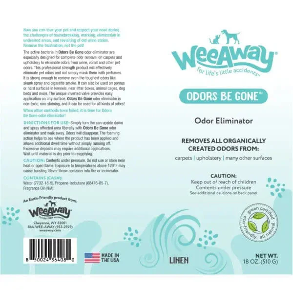 Wee Away Odors Be Gone Spray - Image 3