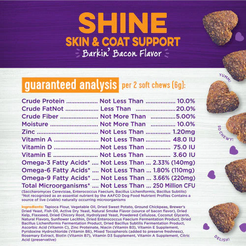 Wellness Shine Skin & Coat Support Soft Chews - Image 3