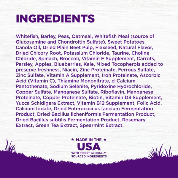 Wellness Complete Health Natural Adult Whitefish and Sweet Potato Recipe Dry Dog Food - Image 6