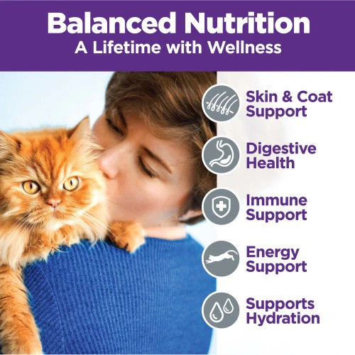 Wellness Complete Health Natural Grain Free Wet Cat Food Variety Pate Recipes Chicken & Turkey Pate Favorites - Image 5