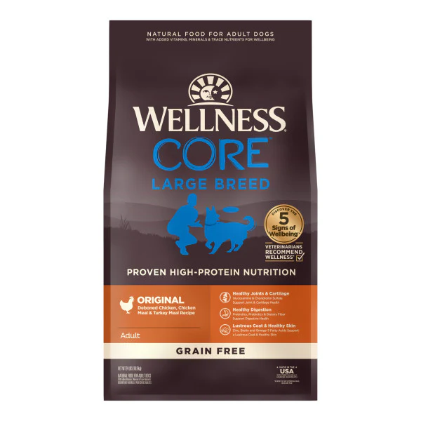 Wellness CORE Grain Free Large Breed Chicken Recipe