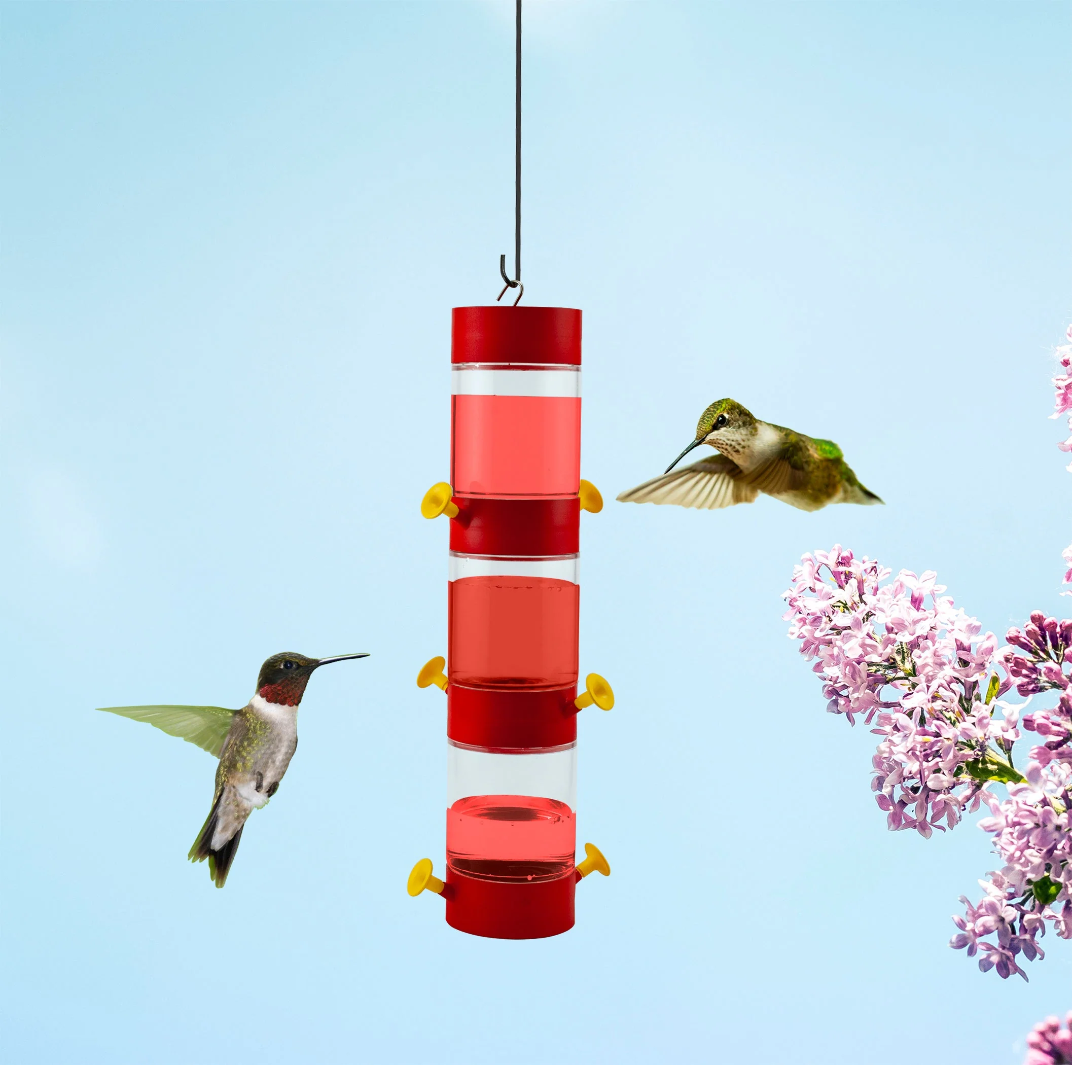 Woodlink Wild Bird Lovers Modular Hanging Plastic HB Feeder - Image 2