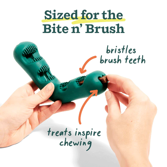 Woof Bite n' Brush Refills Dog Toy - Image 2