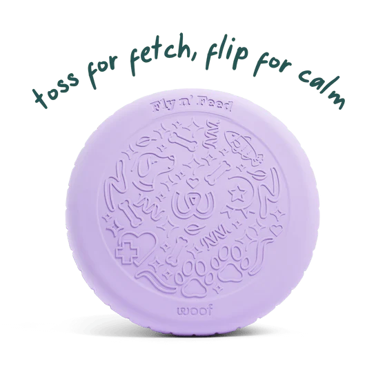 Woof Fly n' Feed Dog Toy