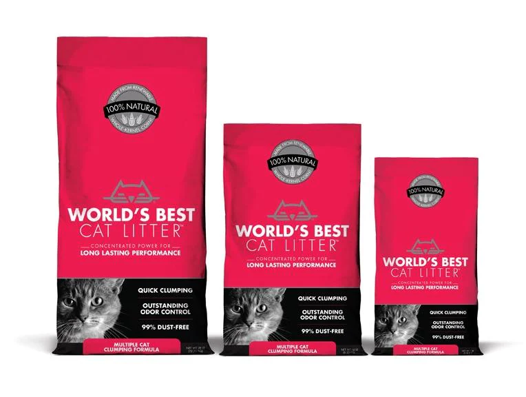 World's Best Multiple Cat Clumping Formula Cat Litter - Image 3