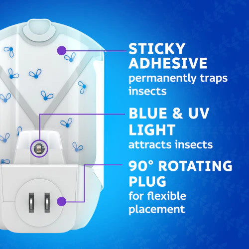 Zevo Flying Insect Trap Fly Trap (1 Plug-In Base + 1 Cartridge) - Image 7