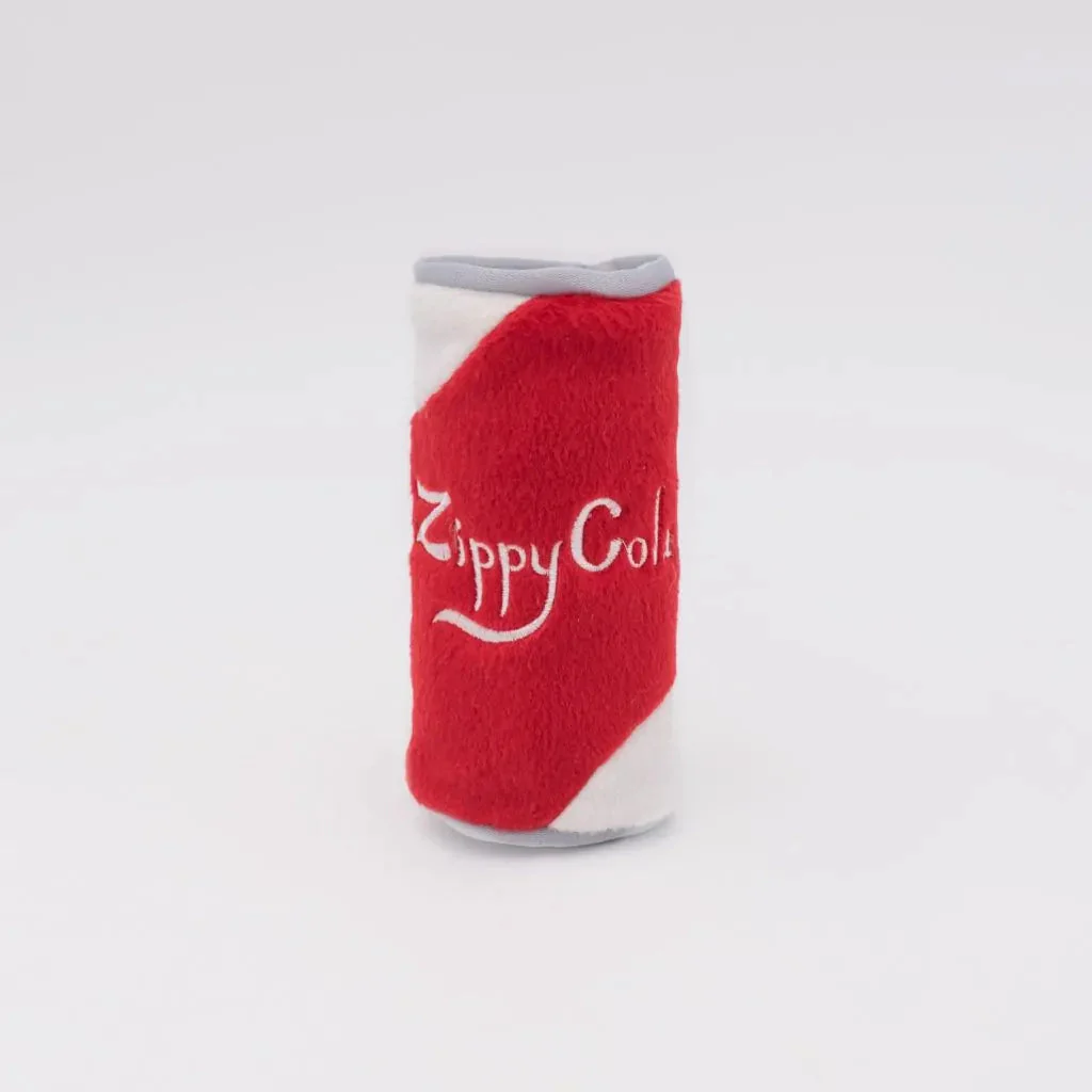 Zippy Paws Squeakie Can – Zippy Cola Dog Toy