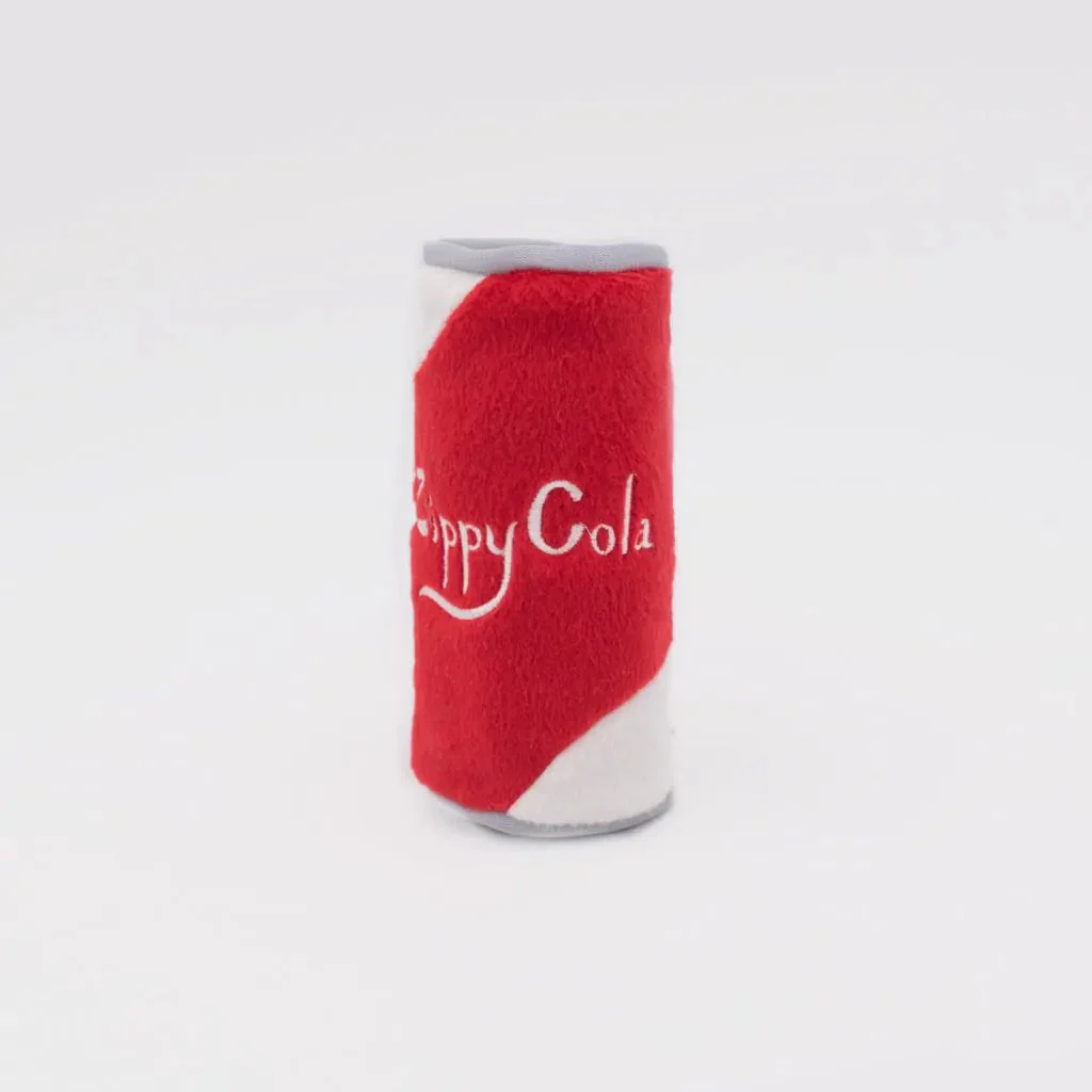 Zippy Paws Squeakie Can – Zippy Cola Dog Toy - Image 2