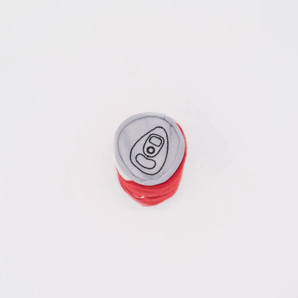 Zippy Paws Squeakie Can – Zippy Cola Dog Toy - Image 3