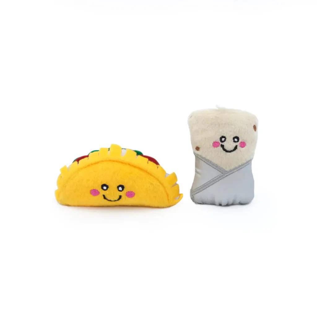 ZippyClaws® NomNomz® – Taco and Burrito Cat Toy - Image 2