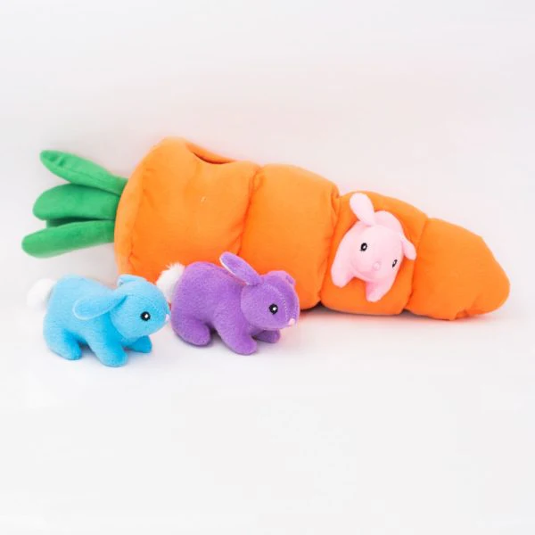 ZippyPaws Zippy Burrow™ Easter Carrot - Image 2