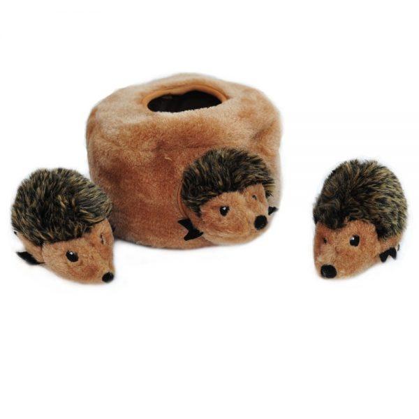 ZippyPaws Zippy Burrow Hedgehog Den Hide & Seek Puzzle Dog Toy - Image 4